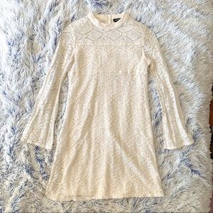 Lacy long sleeve dress